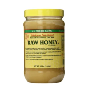 YS Eco Bee Farms RAW HONEY - Raw, Unfiltered, Unpasteurized - Kosher 3lbs
