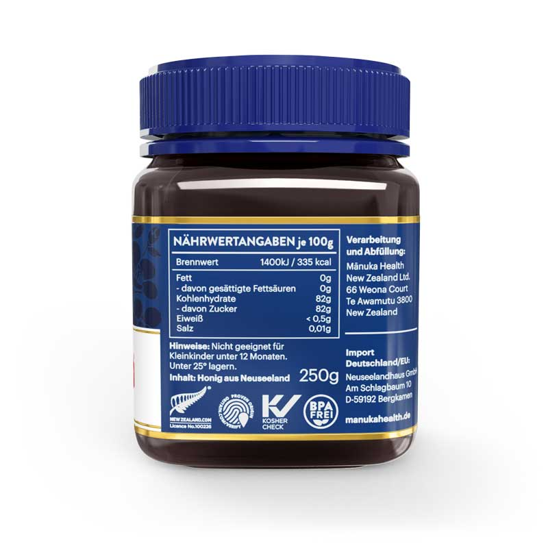 Manuka Honey MGO 400+, 250g/8.8oz - Image 3